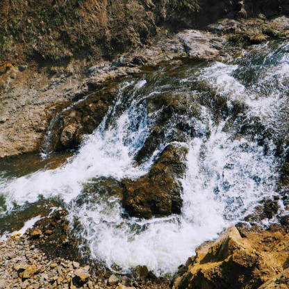 Молодой водопад