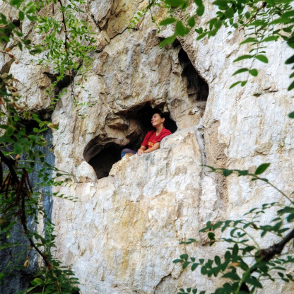 Пещера с лоджией